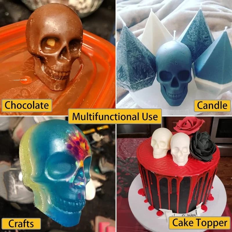 3D kaukolės ledo rutulio forma